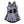 Load image into Gallery viewer, Curtain Call Costumes *4T Black | Purple