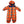 Load image into Gallery viewer, Rugged Bear 3-6 Months Orange | Blue Plaid