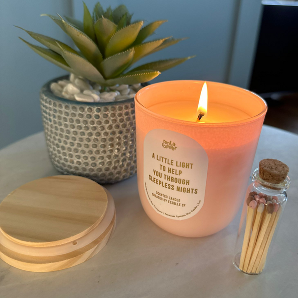 Rent a Romper x Esselle Sea Salt & Orchid Candle