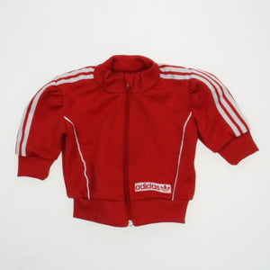 Adidas *6-12 Months Red | White