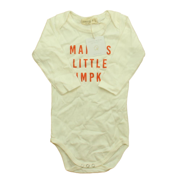 Baby Cottons 12-18 Months White Pumpkin