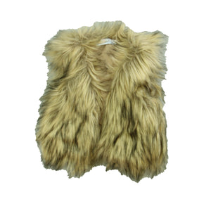 Bailey's Blossoms 6-9 Months Tan Faux Fur