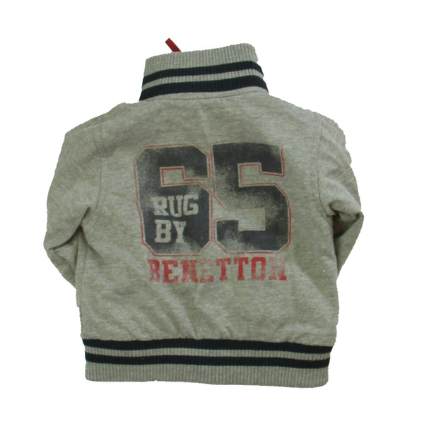Benetton 9-12 Months Gray | Navy | Maroon