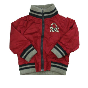 Benetton 9-12 Months Gray | Navy | Maroon