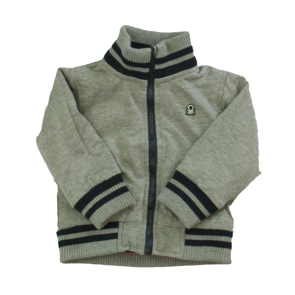 Benetton 9-12 Months Gray | Navy | Maroon