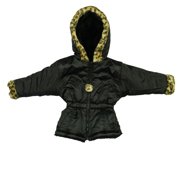 Big Chill 18 Months Black | Faux Fur Collar