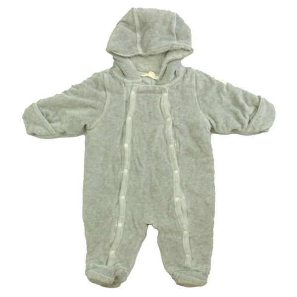 Burt's Bees 0-3 Months Grey