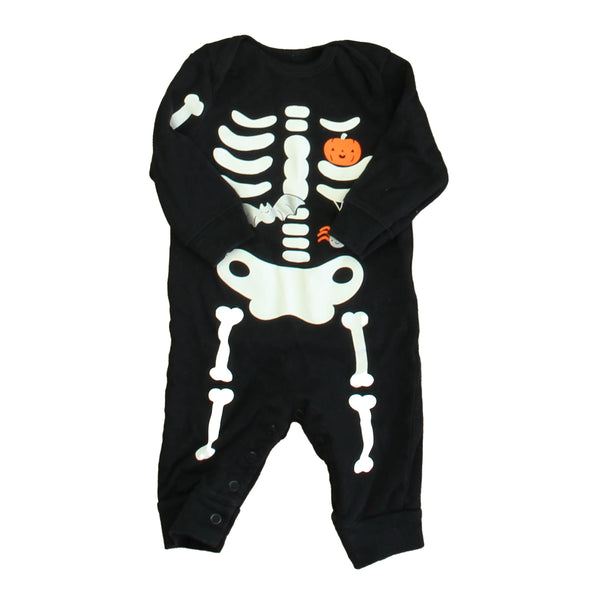 Carter's 3 Months Black Skeleton