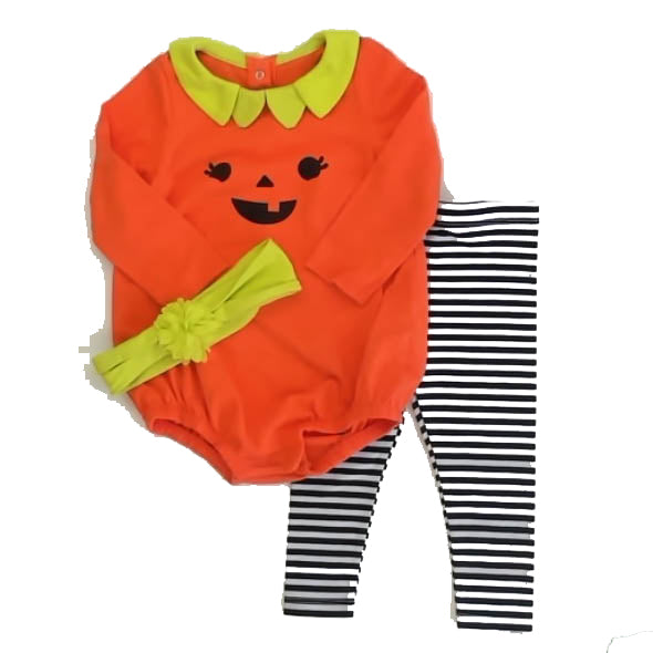 Cat & Jack 12 Months Pumpkin