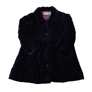 DKNY 24 Months Purple Velour