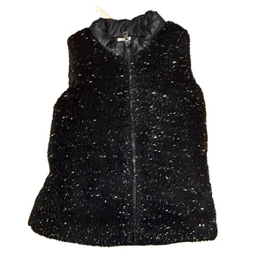 Faded Glory 4-5T Black Sparkle