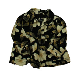 Gap 2T Black Floral