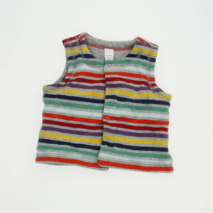 Gap 6-12 Months Gray Stripe