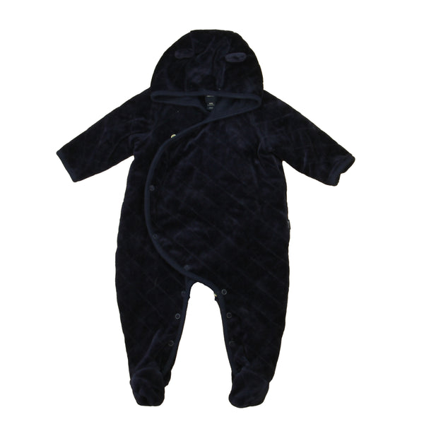 Gap 6-12 Months Navy Velour