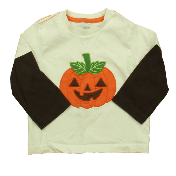 Gymboree 12-18 Months White | Orange Pumpkin