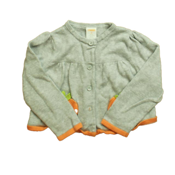 Gymboree 3T Gray | Orange Pumpkins