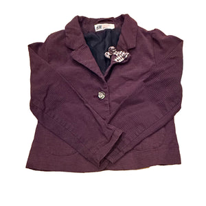 H&M 5-6 Years Purple Stripe
