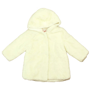 Il Gufo 18 Months White Faux Fur