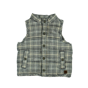 Janie and Jack 6-12 Months Blue | Tan | White