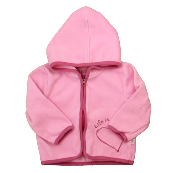 Life is Good 6-12 Months Pink