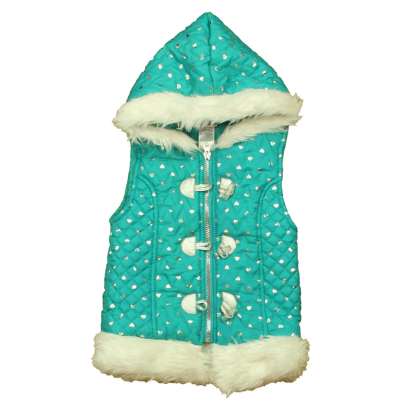 Little Lass 5T Turquoise | Silver Hearts