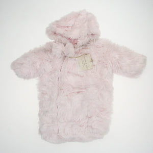 London & Cole 0-6 Months Pink Faux Fur