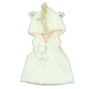 Mudpie 12-18 Month White | Pink | Unicorn