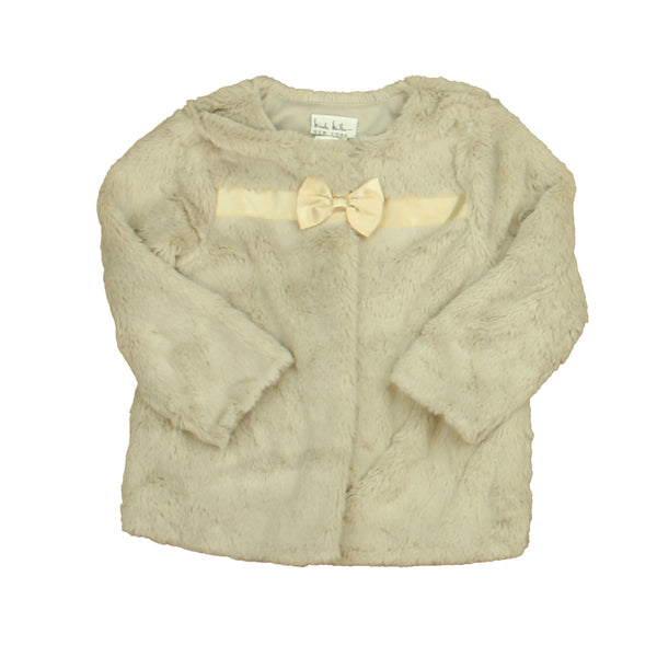Nicole Miller 24 Months Taupe Faux Fur