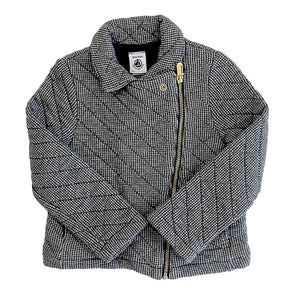 Petit Bateau 3 Months Black Houndstooth