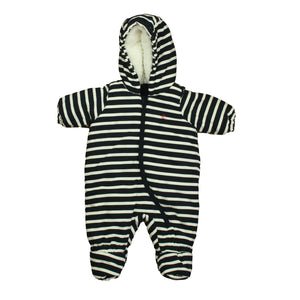 Petit Bateau 3 Months Navy | White