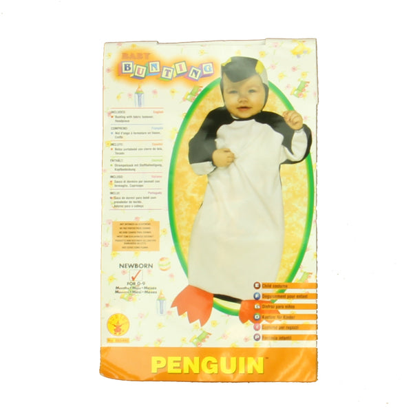 Rubie's Costume 0-9 Months White | Black Penguin