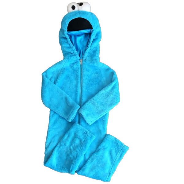 Sesame Street 3-4T Blue Cookie Monster