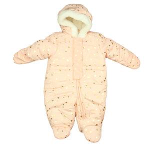 The Children's Place 3-6 Months Pink | Gold Hearts