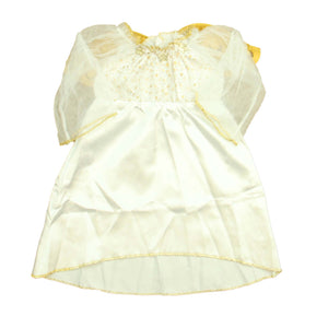 Tiny Treats 12-18 Months White | Gold
