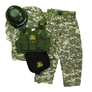 Unknown Brand 4-6 Years Green Special Forces