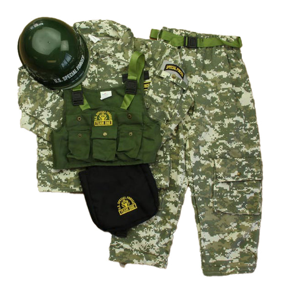 Unknown Brand 4-6 Years Green Special Forces