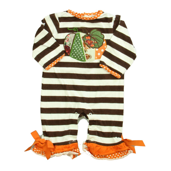 Unknown Brand 9 Months Brown | Orange Pumpkin