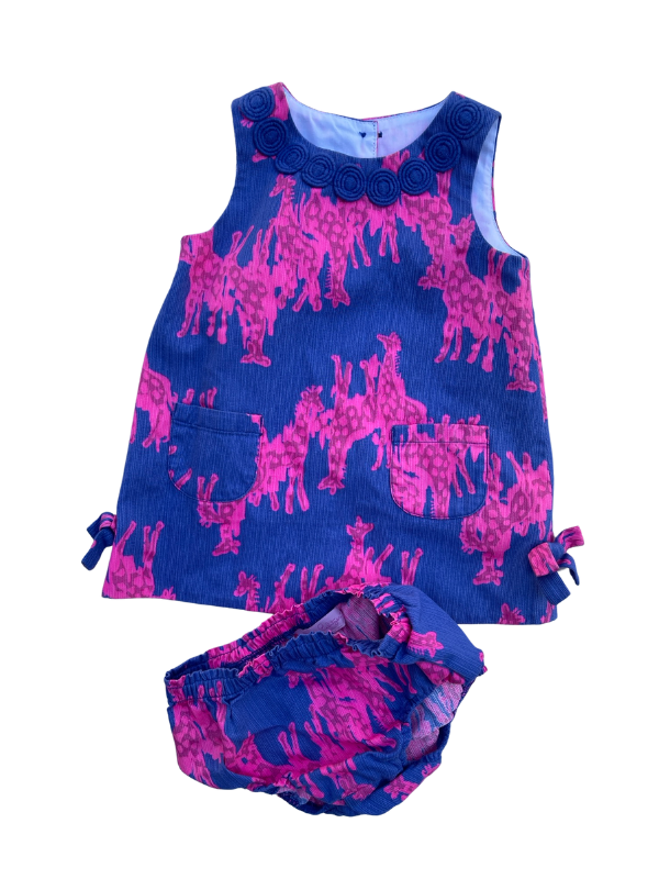 Lilly Pulitzer Shift and Bloomer Set