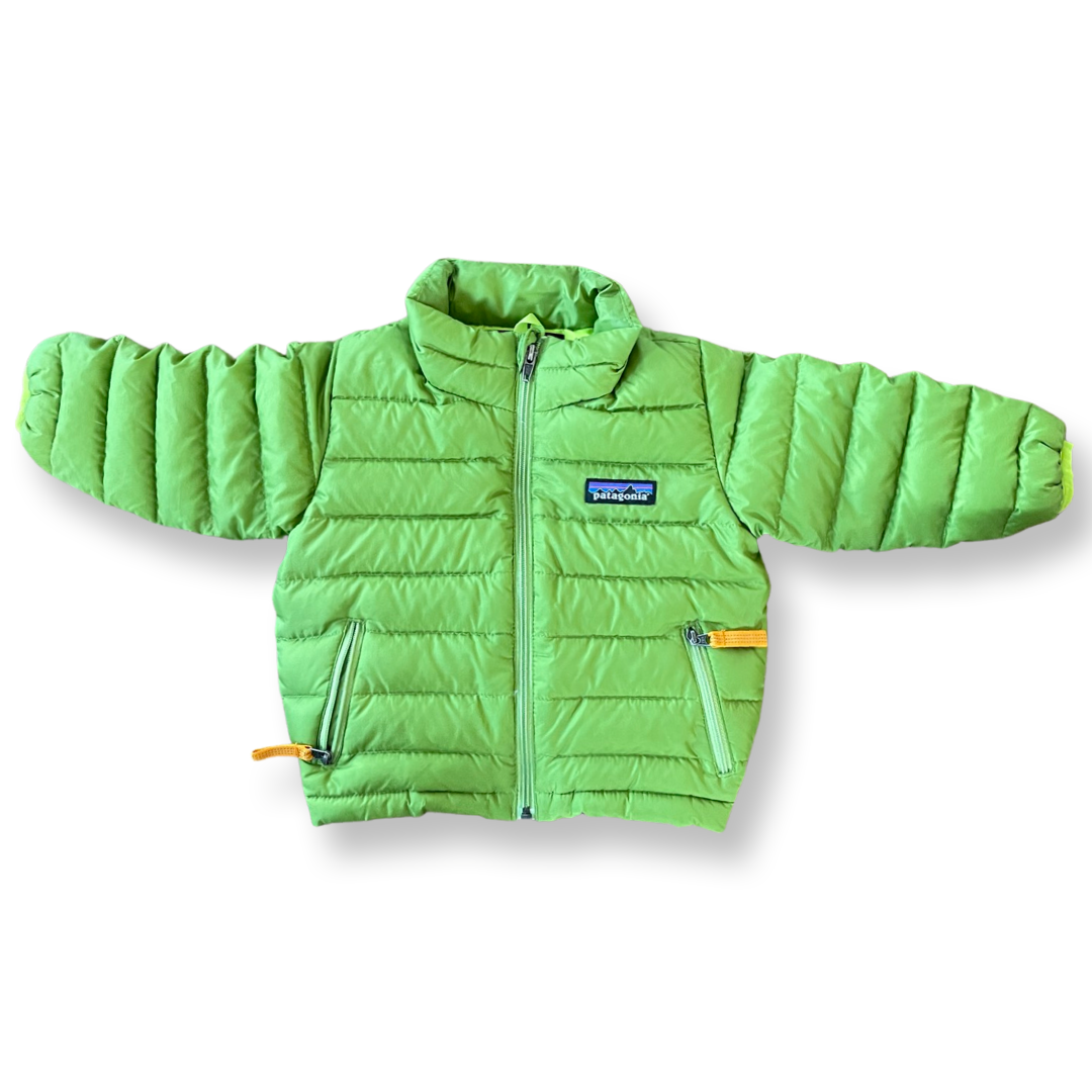 Green Patagonia Puffer Jacket Rent a Romper